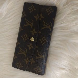 Monogram brown wallet